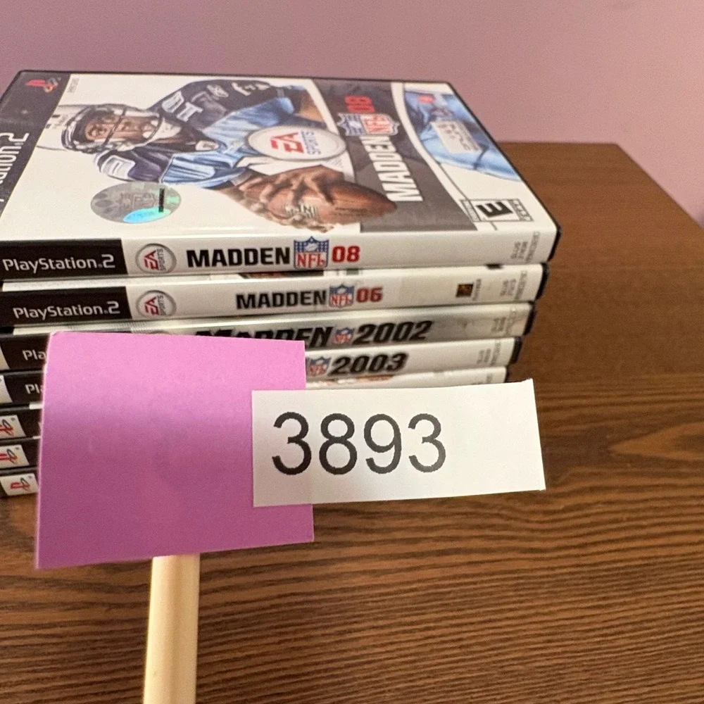 EA Sports Madden NFL Video Game Lot PlayStation 2 PS2 7 Games ‎ Good Conditio
